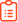 An icon image of a checklist, intended to go on a button for the website, to communicate its meaning.